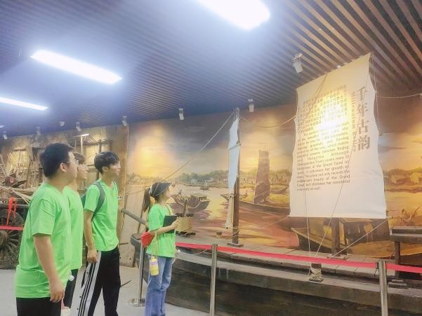 “津河津心 悠悠綠行”實踐團前往陳官屯鎮(zhèn)開展社會實踐活動