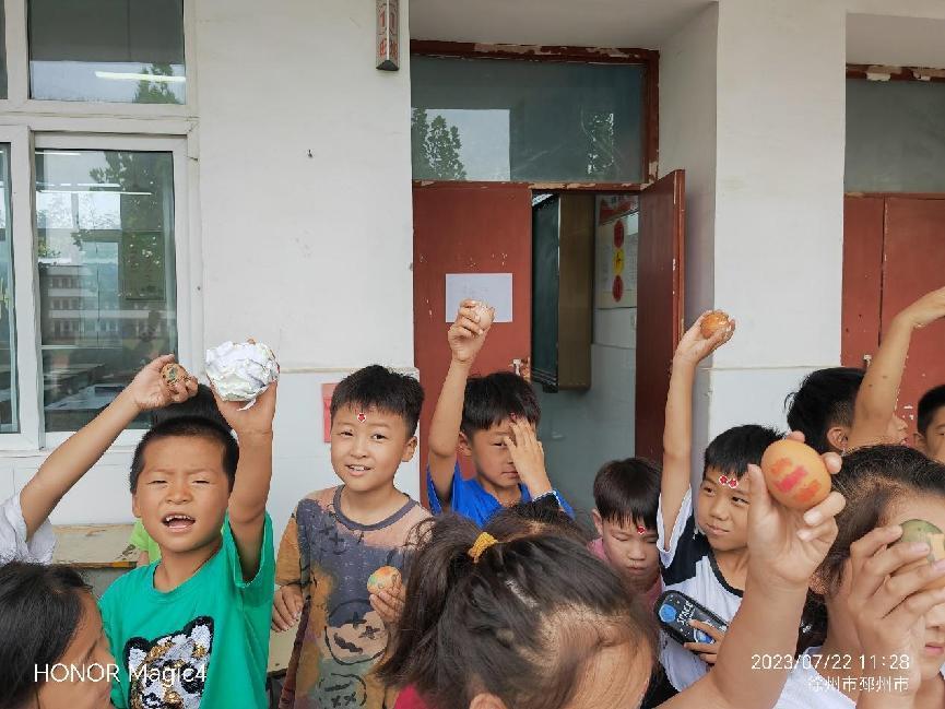 關(guān)愛兒童健康，奔跑的雞蛋