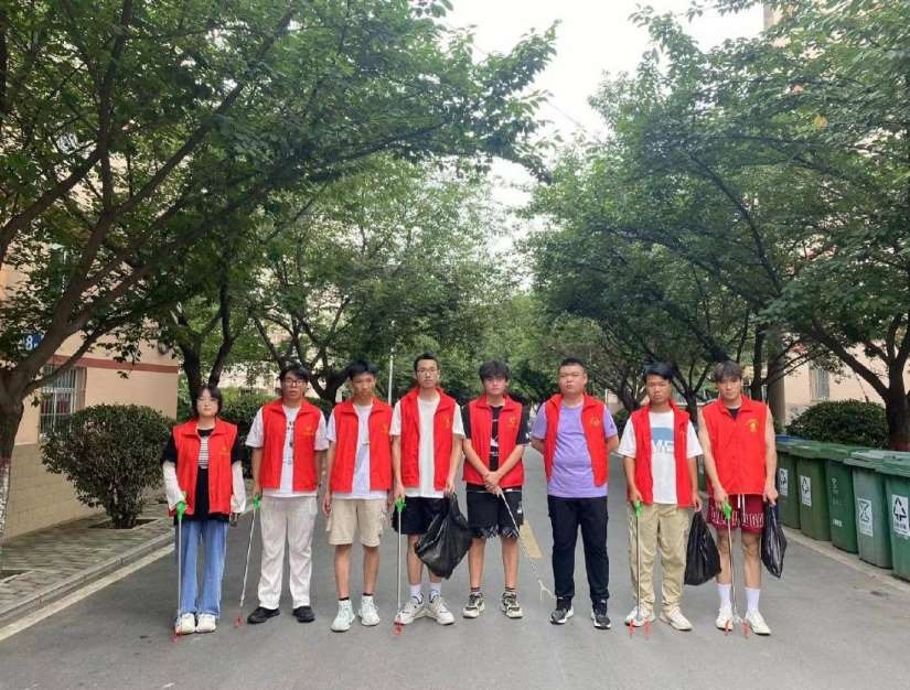  西南石油大學電信院志愿服務赴陜西省寶雞市渭濱區(qū)暑